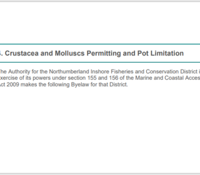 Read more about Notice of Seized Fishing Gear 13th September 2022